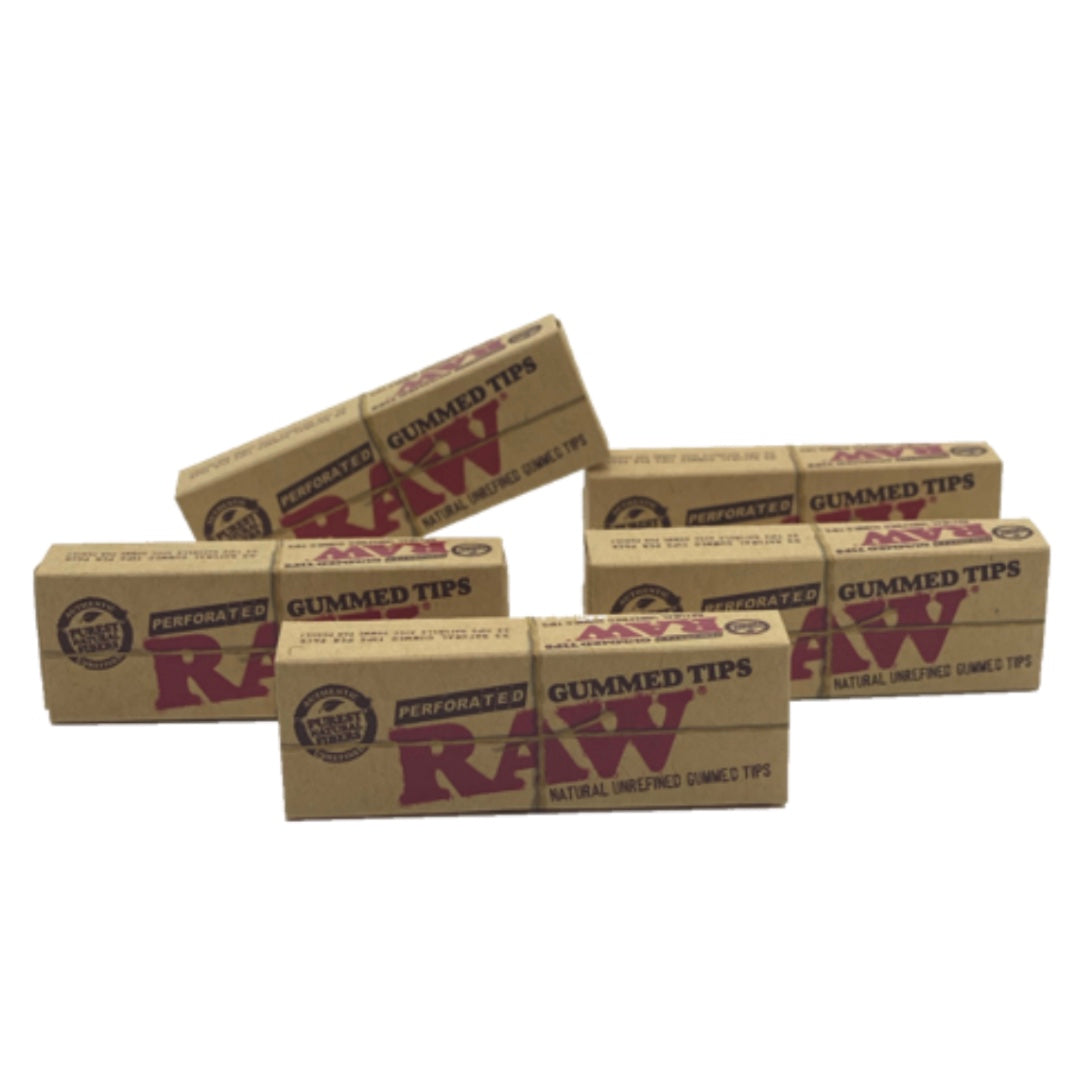 RAW Perforated Gummed Tips • RAWthentic
